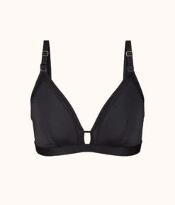 The Busty Nursing Bralette Bundle: Jet Black/Toasted Almond -KIKIO Underwear Shop 04 on model front3 maternity busty pack toasted almond jet black f3930f9d ee89 4a19 9351 20a65d14ab6a