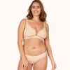 The Busty Nursing Bralette: Toasted Almond -KIKIO Underwear Shop 1 on model front busty maternity bralette toasted almond 0e6944fe b11a 4499 a85c ee7e816dcd61