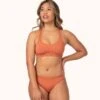 The Seamless Racerback Bralette: Terracotta 1 The Seamless Racerback Bralette: Terracotta -KIKIO Underwear Shop 1 on model front seamless racerback bralette terracotta 1b4a010b cc47 43e0 b4c2 8598bd5153b8