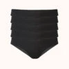 The All-Day Bikini 5-Pack: Jet Black 1 The All-Day Bikini 5-Pack: Jet Black -KIKIO Underwear Shop 1 product flat front all day bikini 5 pack jet black 4f869b36 4cc3 4ba8 ba87 7c362f4e11ae