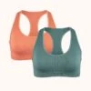 The Seamless Racerback Bralette Bundle: Terracotta/Harbor Green 1 The Seamless Racerback Bralette Bundle: Terracotta/Harbor Green -KIKIO Underwear Shop 1 product flat front seamless racerback bralette bundle multi 9b847808 6476 440e b568 ba3b57e65c97