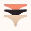 The Seamless Thong Bundle: Terracotta/Jet Black/Toasted Almond -KIKIO Underwear Shop 1 product flat front seamless thong bundle multi 045fa12c e235 457c 9fe1 91fca60eebe4