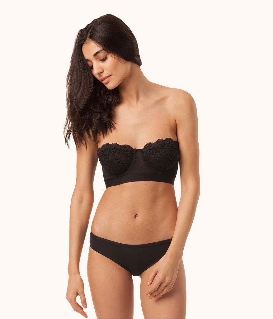 The Lace Strapless Bundle: Jet Black/Toasted Almond 3 The Lace Strapless Bundle: Jet Black/Toasted Almond - Image 2