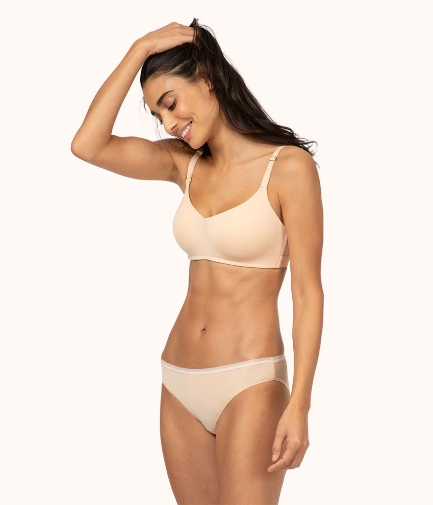 The No-Wire Balconette Bra: Toasted Almond 4 The No-Wire Balconette Bra: Toasted Almond - Image 2
