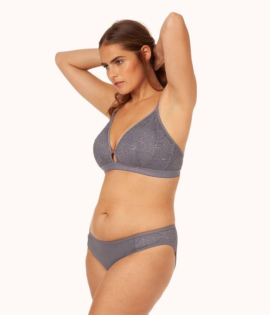 The Palm Lace Bikini: Smoke 4 The Palm Lace Bikini: Smoke - Image 2