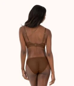 The Busty Bralette: Rich Clay -KIKIO Underwear Shop 3 on model back busty bralette rich clay a18425f9 0725 4d2b 87a9 1c08365c00c8
