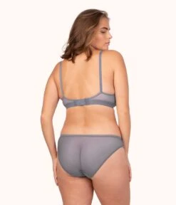 The Busty Nursing Bralette: Smoke -KIKIO Underwear Shop 3 on model back busty maternity bralette smoke 07c596ff 9d76 47ed bf31 204fb36f784d