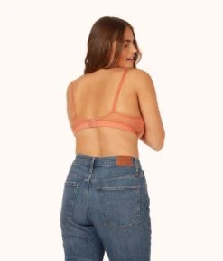 The Busty Nursing Bralette: Terracotta -KIKIO Underwear Shop 3 on model back busty maternity bralette terracotta 6e4d97ee aacd 4005 9936 e59e7f138c9c