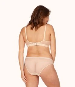 The Busty Nursing Bralette: Toasted Almond -KIKIO Underwear Shop 3 on model back busty maternity bralette toasted almond 7927d04b 2ad4 422c 8664 1278af898683