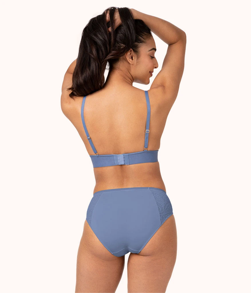The Lace High Waist Bikini: Vintage Indigo - Image 3
