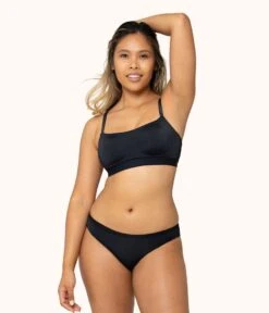 The Eco Straight Up Bralette Bundle: Jet Black/Toasted Almond 7 The Eco Straight Up Bralette Bundle: Jet Black/Toasted Almond -KIKIO Underwear Shop 3 on model front eco straight up bralette bundle jet black toasted almond 87d3df32 93b8 46e2 841d 223d3bec4a99