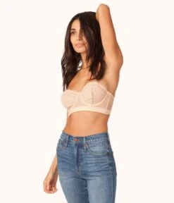 The Lace Strapless Bundle: Jet Black/Toasted Almond 6 The Lace Strapless Bundle: Jet Black/Toasted Almond -KIKIO Underwear Shop 3 on model front2 lace strapless bundle toasted almond jet black 15b6c875 0821 470a ab73 44b79c56979a