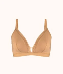 The Busty Bralette: Warm Oak -KIKIO Underwear Shop 4 product flat front busty bralette warm oak a4eeb763 2954 4288 aaca fbeb731165cd