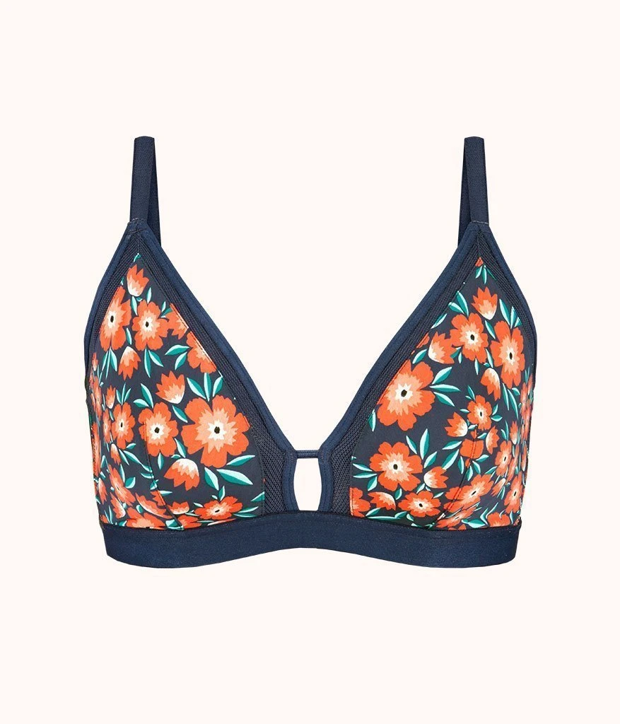 The Busty Bralette - Print: Poppy Floral 6 The Busty Bralette - Print: Poppy Floral - Image 4