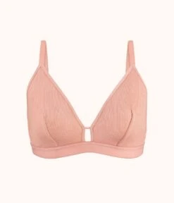 The Ribbed Busty Bralette: Shell Pink -KIKIO Underwear Shop 4 product flat front ribbed busty bralette shell pink a3746b53 20cb 41d9 8356 204e70dede2a
