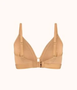 The Busty Bralette: Warm Oak -KIKIO Underwear Shop 5 product flat back busty bralette warm oak b0a357a3 e9b9 481d 85ad 3492a2b9082c