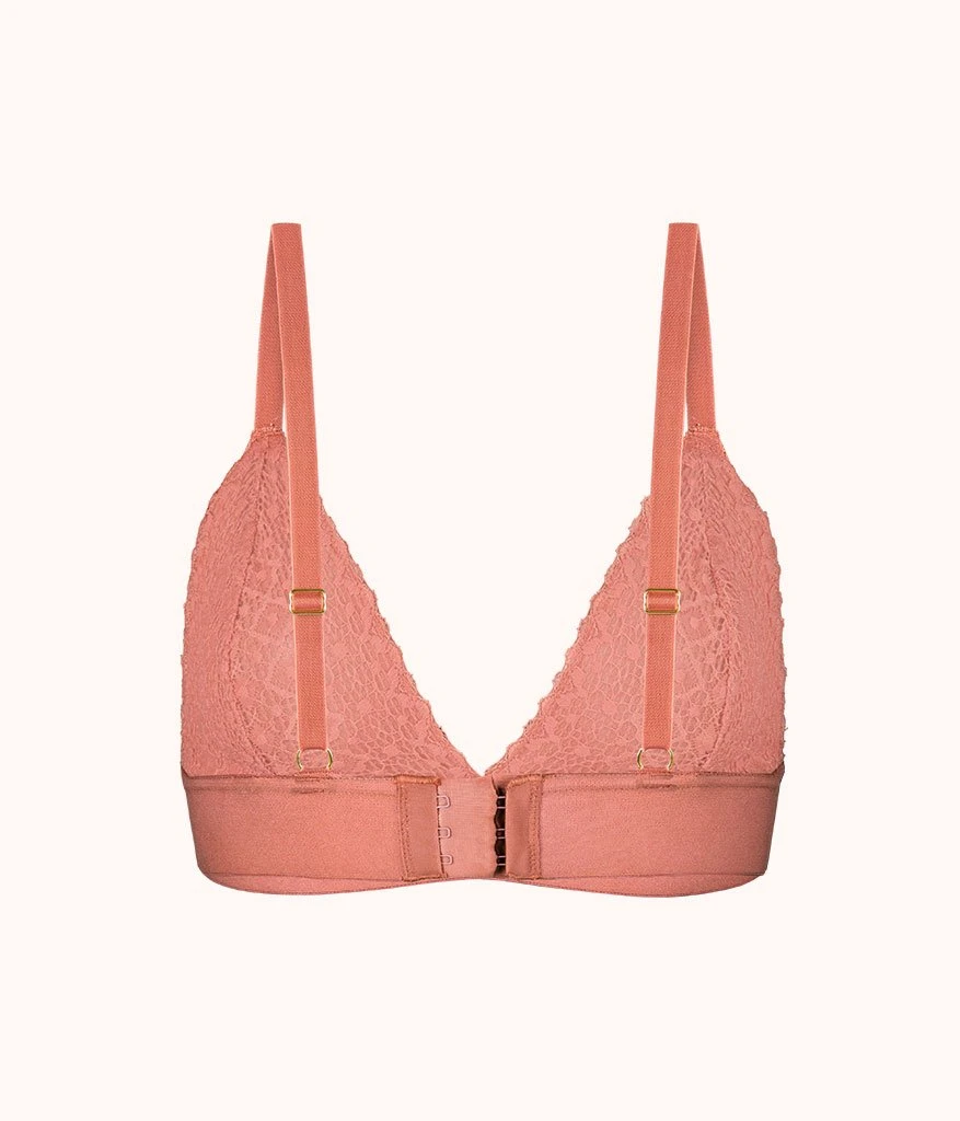 The Crochet Lace Bralette: Matte Rose 7 The Crochet Lace Bralette: Matte Rose - Image 5
