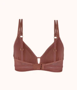 The Mesh Trim Bralette: Umber 11 The Mesh Trim Bralette: Umber -KIKIO Underwear Shop 5 product flat back mesh trim bralette umber 62349ecc 5197 41f2 a3f9 721e62f48377