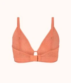 The Palm Lace Busty Bralette: Terracotta -KIKIO Underwear Shop 5 product flat back palm lace busty bralette terracotta 8de2271d 4ed8 44db 9827 8107571d49f8