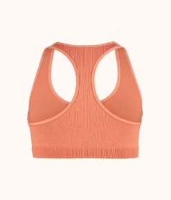 The Seamless Racerback Bralette: Terracotta -KIKIO Underwear Shop 5 product flat back seamless racerback bralette terracotta 1b74a81d 5814 4deb 8798 0f1a7ef38652