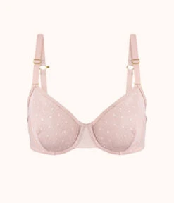 The Dot Mesh Unlined Bra: Orchid 13 The Dot Mesh Unlined Bra: Orchid -KIKIO Underwear Shop 5 product flat front dot mesh unlined bra orchird f182fb9d 35a0 49b9 bfff 83fc7c9fb26f