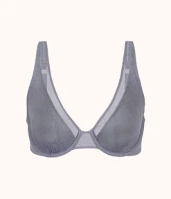 The Smooth Lace Plunge Bra: Smoke 13 The Smooth Lace Plunge Bra: Smoke -KIKIO Underwear Shop 5 product flat front smooth lace plunge bra smoke 3c86936a 7d5b 4213 b936 82f49049324a