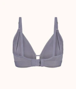 The Busty Nursing Bralette: Smoke -KIKIO Underwear Shop 6 product flat back busty maternity bralette smoke 31d76e11 58b7 41fc b94a 0db3a00b3fab