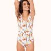 The Tank One Piece - Print: Day Break Print -KIKIO Underwear Shop on model front the tank one piece daybreak print daeb6883 4d6f 4f83 bea0 16e2b4566894