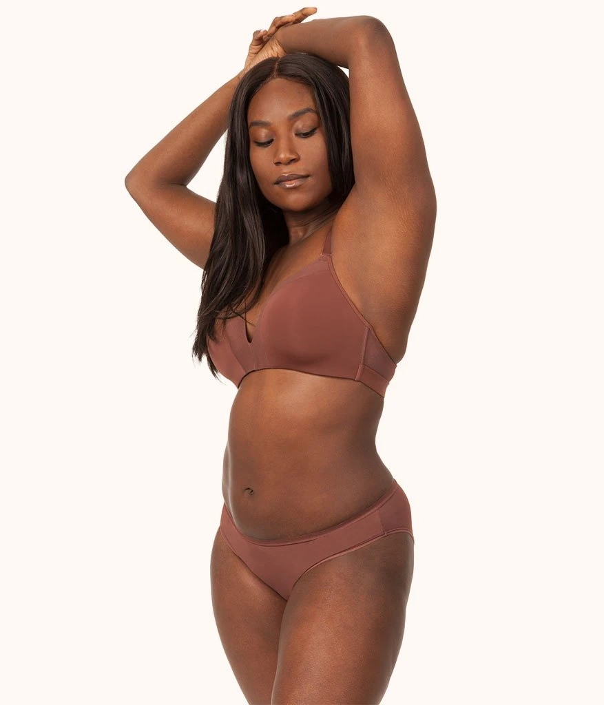 The Mesh Back Bikini: Umber 4 The Mesh Back Bikini: Umber - Image 2
