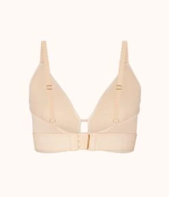 The Busty Stripe Mesh Bralette: Toasted Almond -KIKIO Underwear Shop product flat back busty stripe mesh bralette toasted almond a668afb8 3136 4245 acce bc66e8d9e859