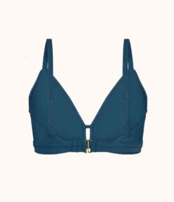 The Ribbed Busty Swim Bralette: Teal Bay 11 The Ribbed Busty Swim Bralette: Teal Bay -KIKIO Underwear Shop product flat back busty swim bralette ribbed 271352a6 fe4b 4a40 bdbc b4c76ffa846a