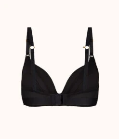 The No-Wire Nursing Bra: Jet Black 16 The No-Wire Nursing Bra: Jet Black -KIKIO Underwear Shop product flat back no wire maternity jet black 3e997ce1 72e6 4154 a755 3ed9d8980669