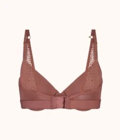 The T-Shirt Bra: Umber -KIKIO Underwear Shop product flat back t shirt bra umber 6ef8c8b6 5f2d 4a41 83fd e46dc547483c