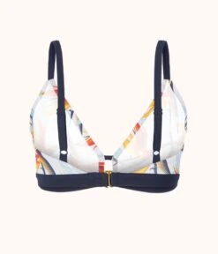 The Busty Bralette - Print: Day Break Print -KIKIO Underwear Shop product flat back the busty bralette top daybreak print 49ce7163 3e32 49da a54a 258f1b601365