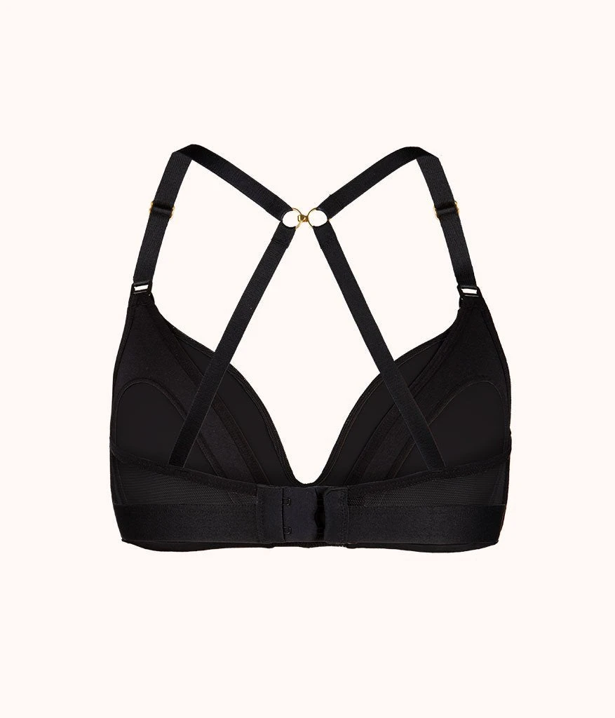 The No-Wire Nursing Bra: Jet Black 10 The No-Wire Nursing Bra: Jet Black - Image 8