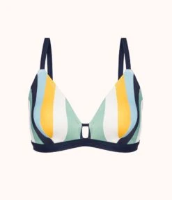 The Busty Bralette - Print: Sunny Stripe -KIKIO Underwear Shop product flat front busty swim bralette stripe a2034c6c f494 4b34 8abd a30dcc871985