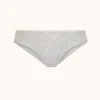 The Cotton Bikini: Heather Gray -KIKIO Underwear Shop product flat front cotton bikini heather gray 1f70c7b7 6064 4429 b174 7e31ddf081bd