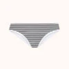 The Cotton Bikini: Black/White Mini Stripe 2 The Cotton Bikini: Black/White Mini Stripe -KIKIO Underwear Shop product flat front cotton bikini stripe 98679e2f 373f 445f 9b9e 52002bc2ba90