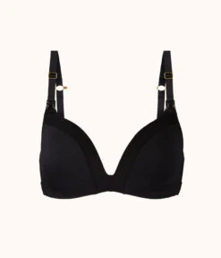The No-Wire Nursing Bra: Jet Black 14 The No-Wire Nursing Bra: Jet Black -KIKIO Underwear Shop product flat front no wire maternity jet black dfa54f1a c5d7 4064 83a6 f02140a95832
