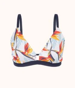 The Busty Bralette - Print: Day Break Print -KIKIO Underwear Shop product flat front the busty bralette top daybreak print aea028b3 ff52 43df b018 a47549ad0b9b